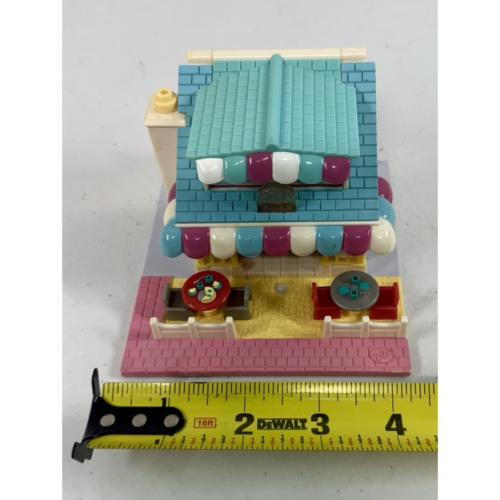 Vintage Polly Pocket Bluebird 1993 Pizzeria Lights Up  No Figures - Picture 5 of 7